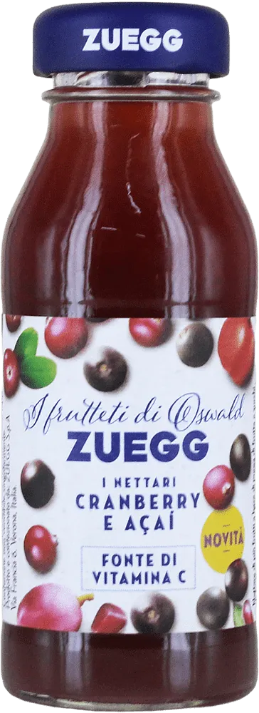 Cranberry & acai nectar "Zuegg" 125ml 