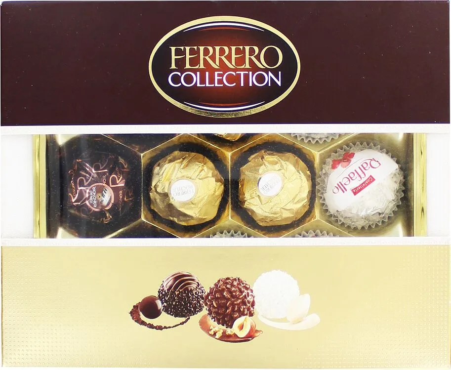 Chocolate candies collection "Ferrero Collection" 107.2g
