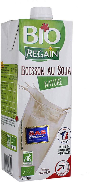 Soya drink "Regain Bio" 1l