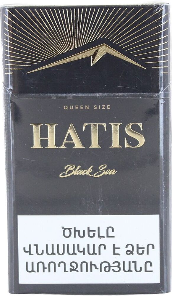 Cigarettes "Hatis Black Sea Queen Size"
