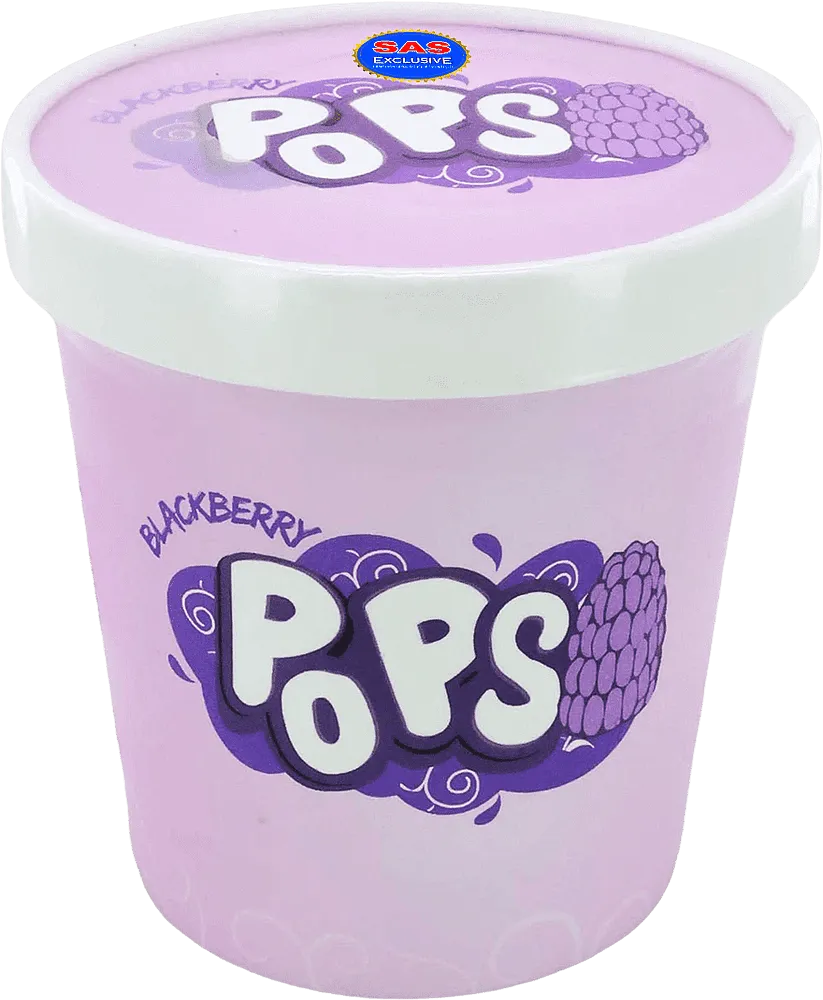 Պաղպաղակ մոշի «Pops Blackberry» 140մլ