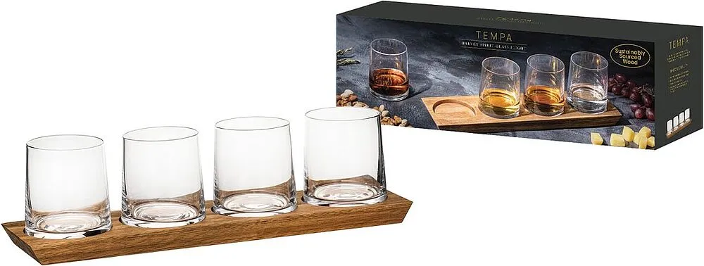 Glass "Tempa" 4pcs
