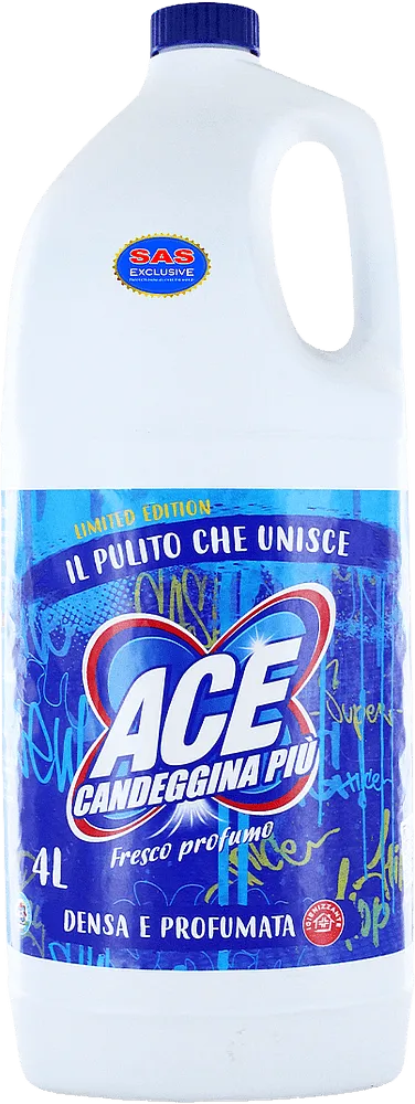 Whitening cleaning agent "Ace Fresco Profumo" 4l