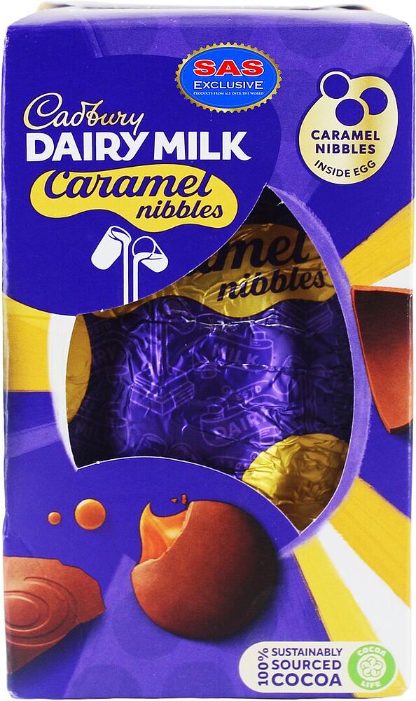 Шоколадное яйцо "Cadbury Caramel" 96г