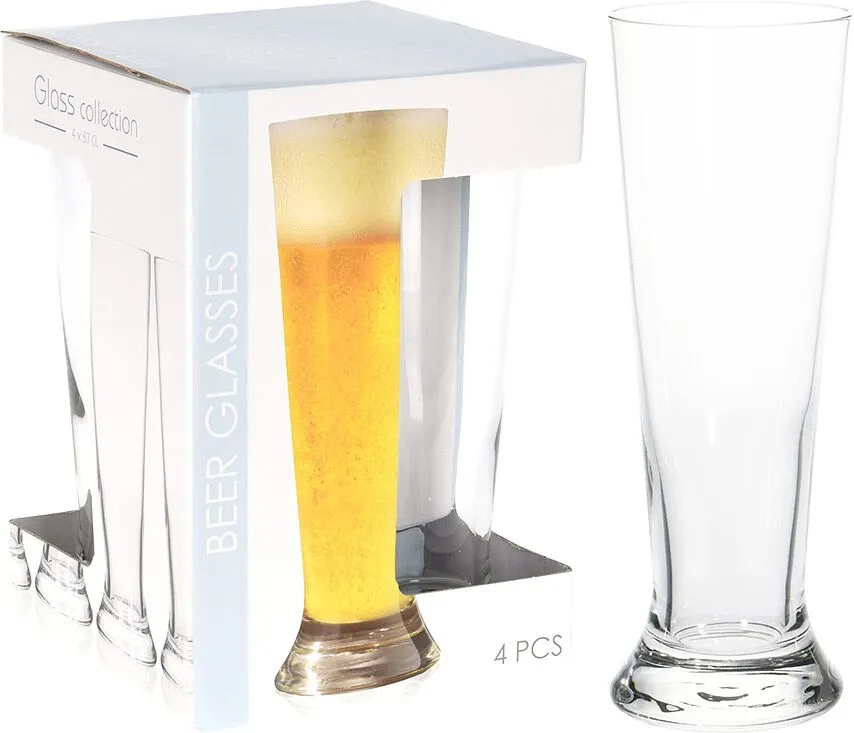 Стаканы стеклянные "Glass Collection" 4шт.