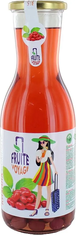 Compote "Fruite Voyage" 1l Cornelian cherry
