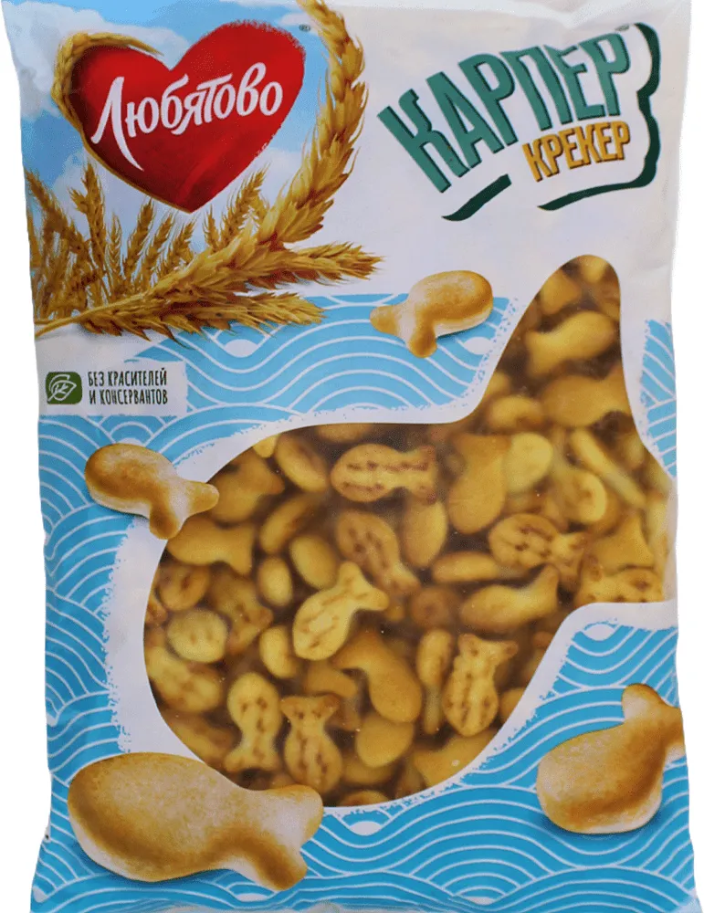 Salty crackers "Lyubyatovo" 300g
