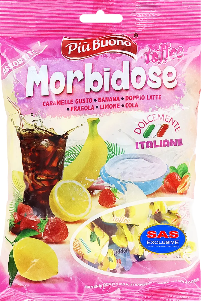 Կոնֆետներ ասորտի «Piu Buono Toffee Morbidose» 175գ
