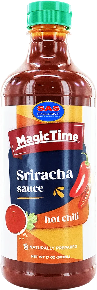 Սոուս սրիրաչա չիլի «Magic Time Sriracha Sauce Hot Chilil» 503մլ