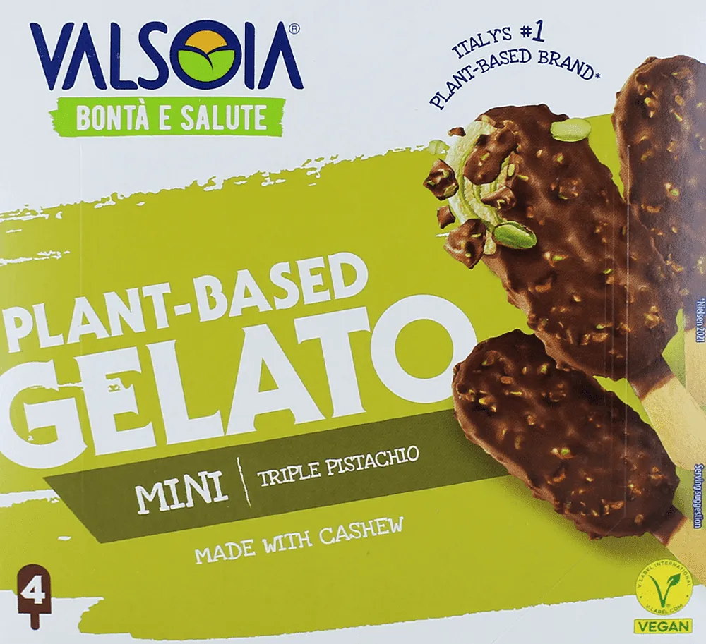 Cashew ice cream "Valsoia Mini" 4*50g
