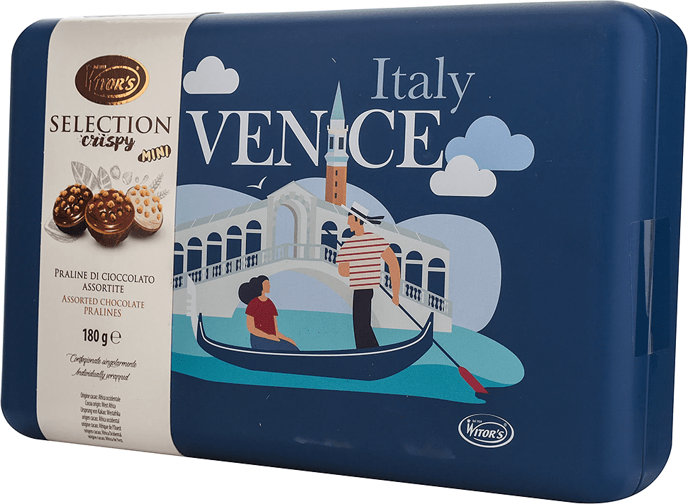 Շոկոլադե կոնֆետների հավաքածու «Witor's Italy Venice» 180գ
