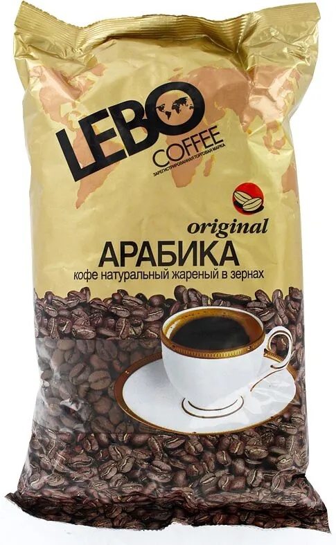 Coffee beans "Lebo Arabica Original" 500g
