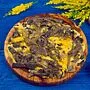Omelet with oyster mushrooms
