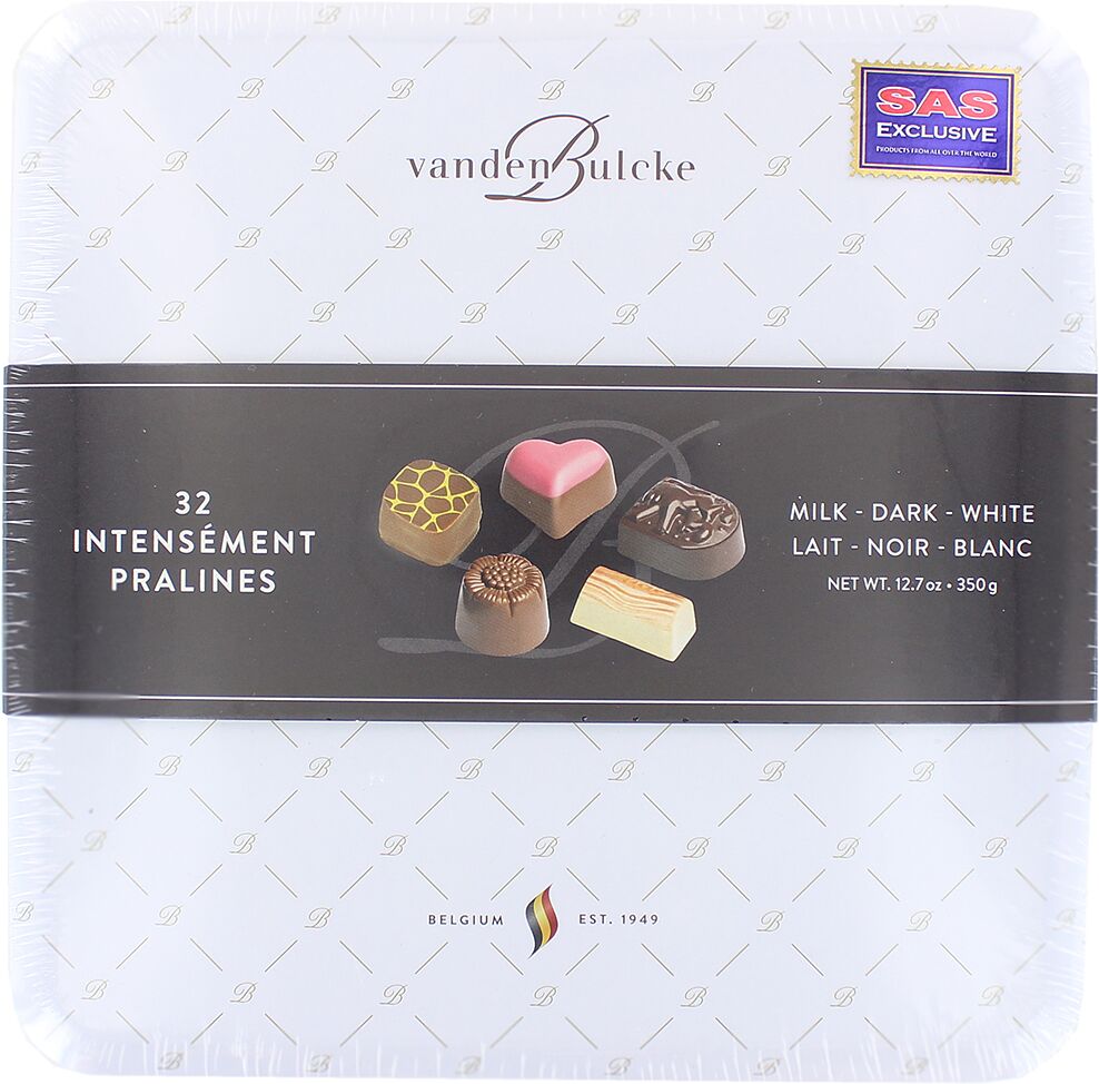 Chocolate candies collection "Vanden Bulcke" 350g