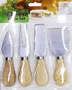 Cheese knife set "Funtrel" 4 pcs