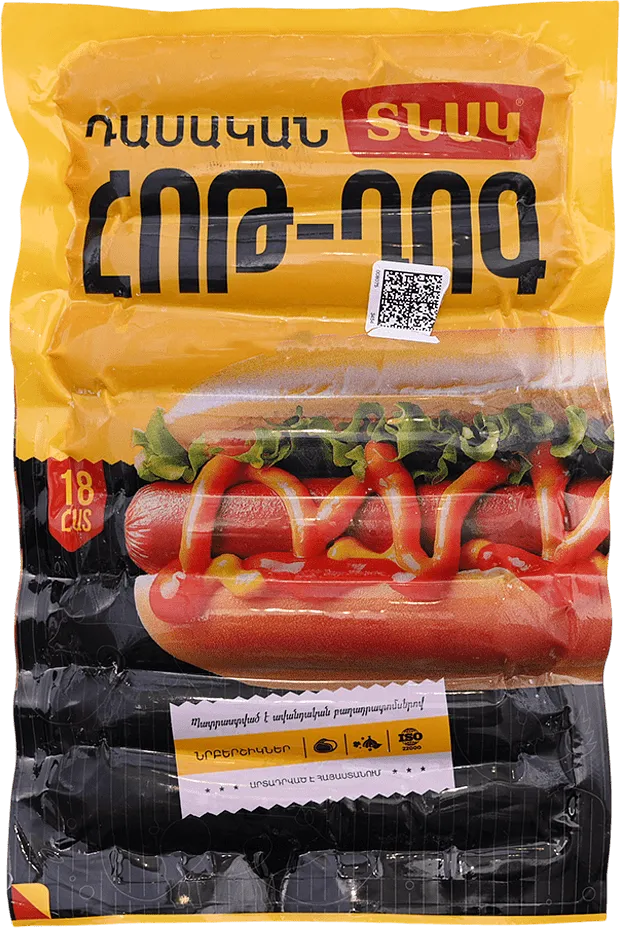 Frankfurter "Bacon Hot dog" 18pcs