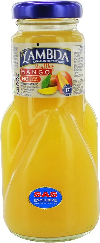 Mango drink "Lambda" 0.2l 

