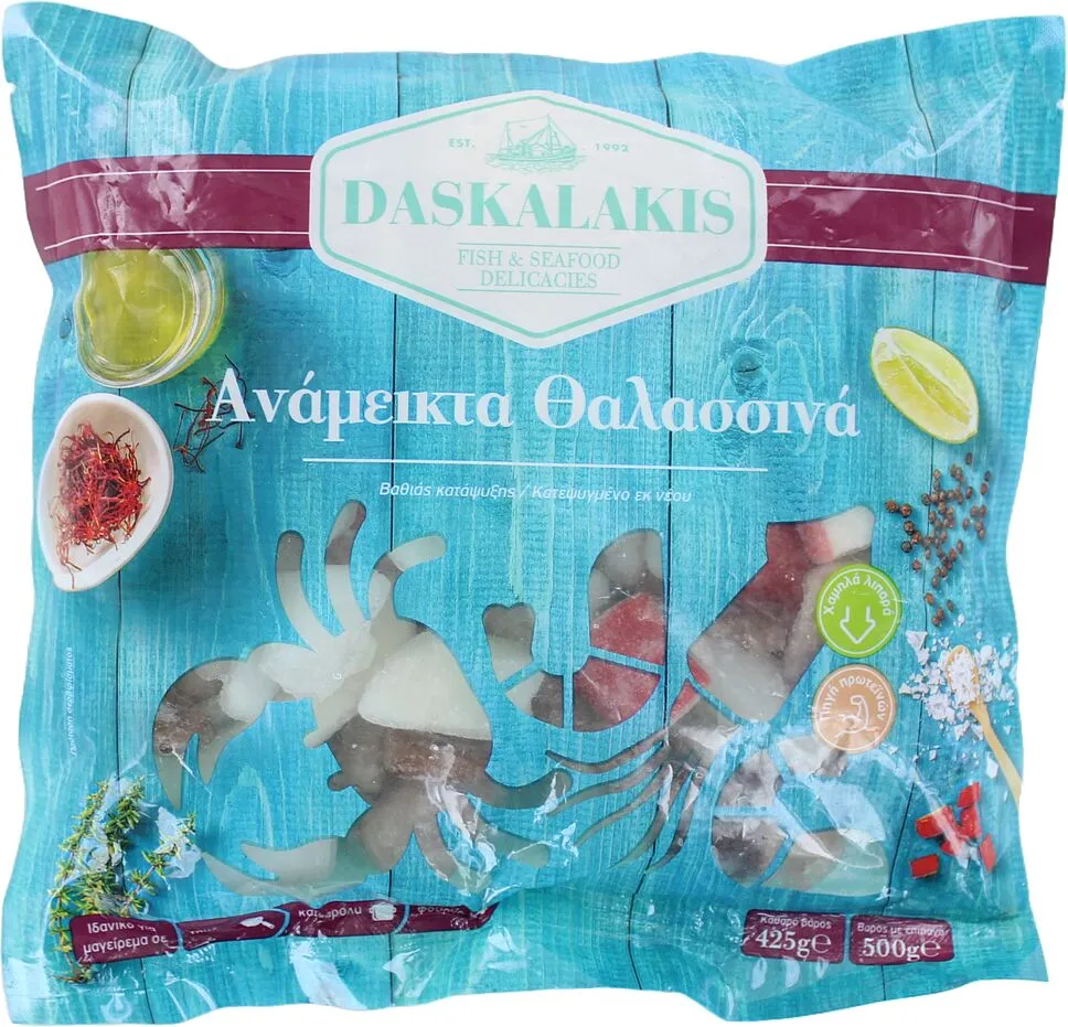 Frozen seafood "Daskalakis" 500g	