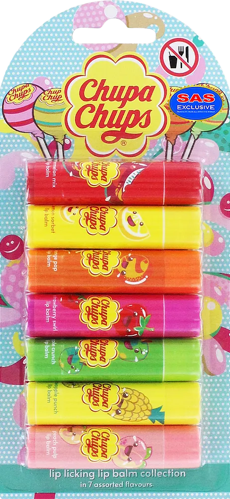 Бальзам для губ "Chupa Chups" 7 шт