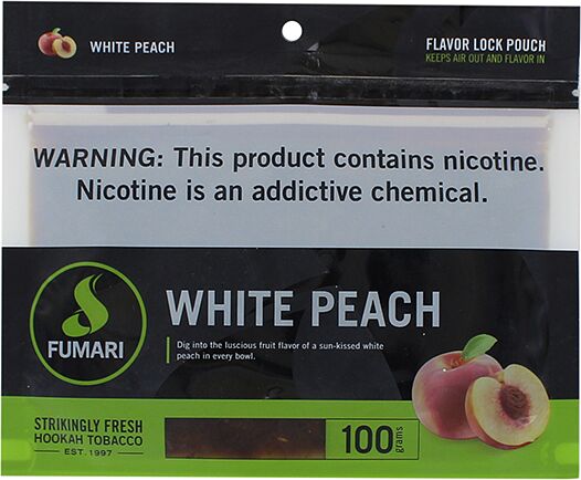 Табак "Fumari" 100г Белый персик