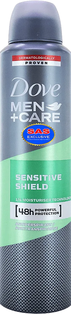 Հակաքրտինքային աէրոզոլային միջոց «Dove Men+ Care Sensitive Shield» 250մլ