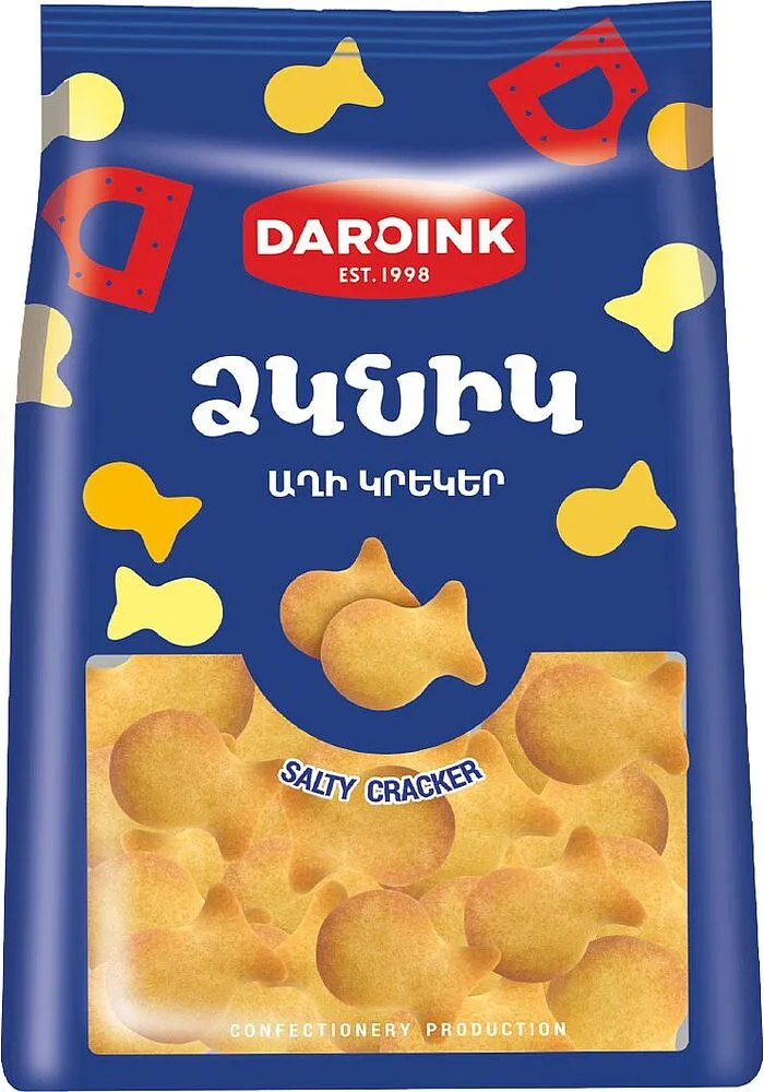 Salted crackers "Daroink Fish" 250g 