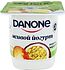 Yoghurt with peach & passion fruit "Danone" 120гg, richness: 2.5%
