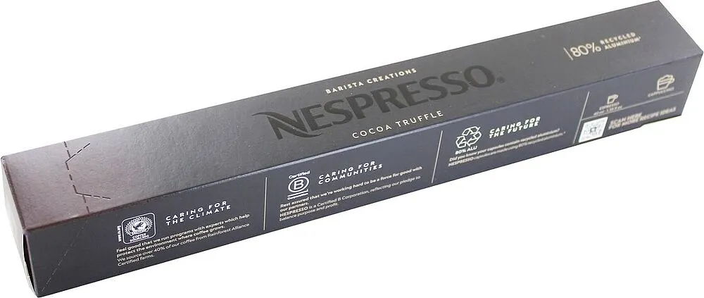 Coffee capsules "Nespresso Cioccolatino" 10pcs, 50g

