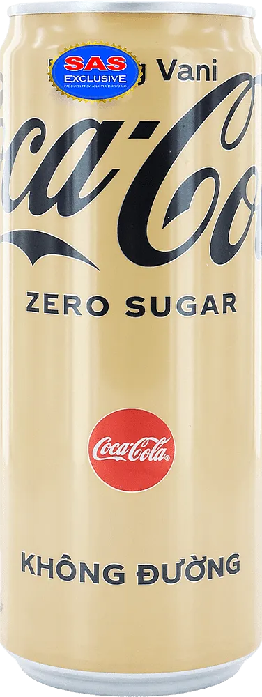 Զովացուցիչ գազավորված ըմպելիք վանիլային «Coca Cola Khong Duong Zero Vani» 320մլ