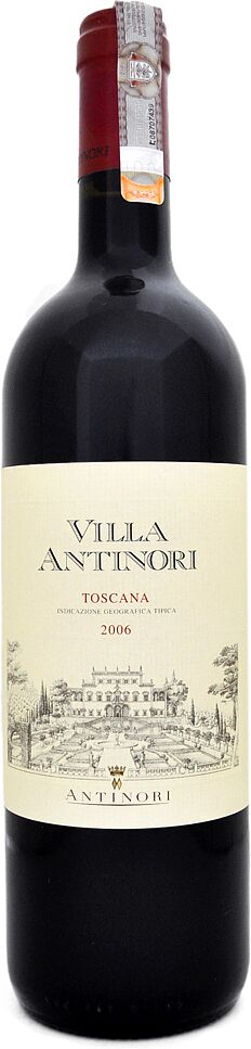 Вино красное "Villa Antinori" 0.75л  