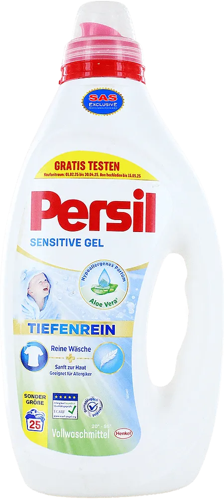Washing gel "Persil Sensitive" 1.125l
