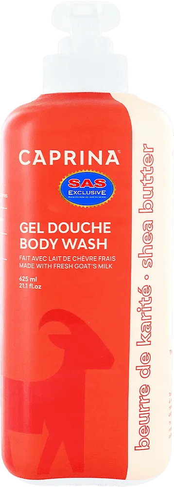 Shower gel "Caprina Shea butter" 625ml
