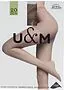 Tights "U&M 20 Den M" Bronz