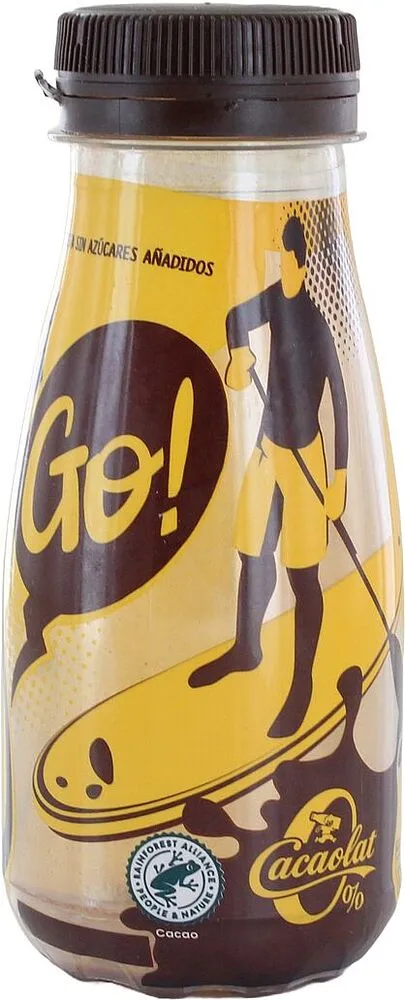 Milk cocktail "Cacaolat Go " 200g, fat content: 0%
