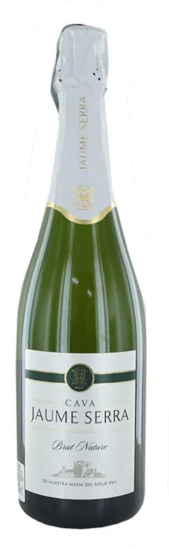Sparkling wine "Cava Jaume Serra Brut Nature" 0.75l