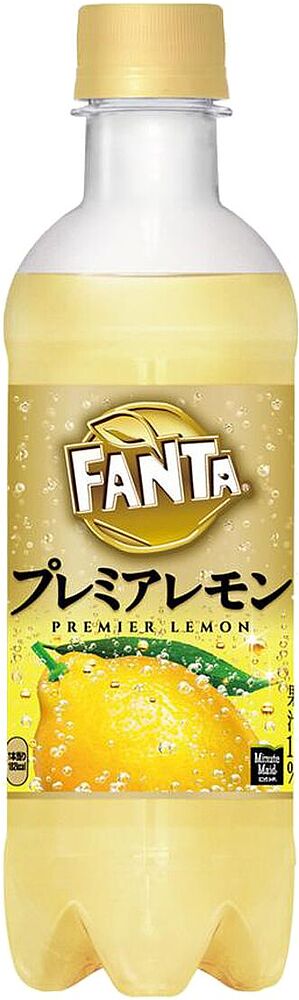 Refreshing carbonated drink "Fanta" 380ml Lemon
