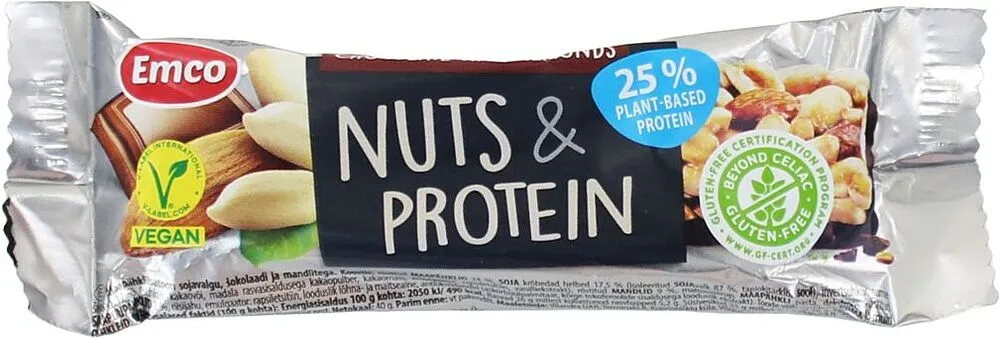 Protein bar "Emcoe" 40g
