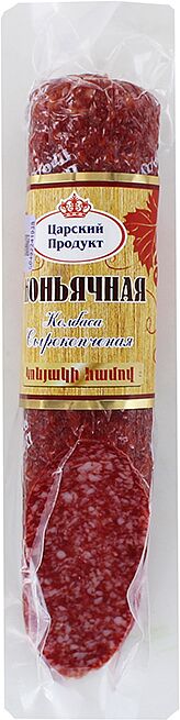 Raw smoked cognac sausage "Tsarskiy Product" 200g