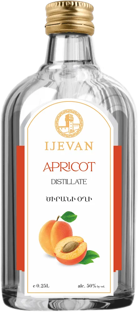 Apricot vodka "Ijevan" 0.25l
