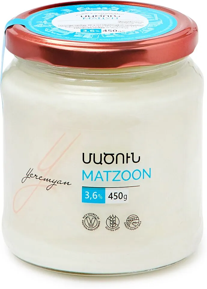 Matsoun "Yeremyan Products" 450g, richness: 3.6%