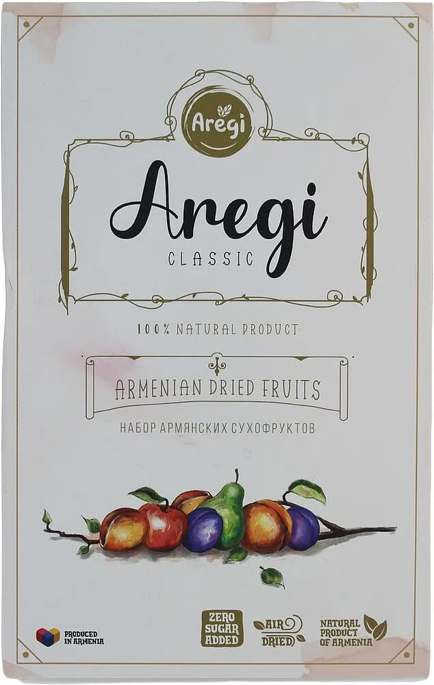 Dried fruits assortment "Aregi" 270g
