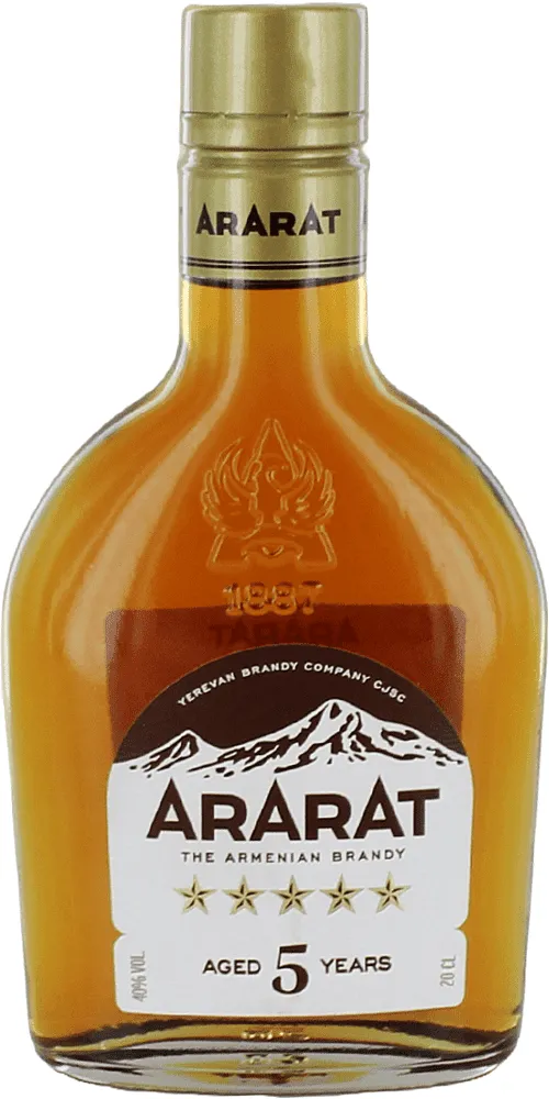Brandy "Ararat 5*" 0.2l
