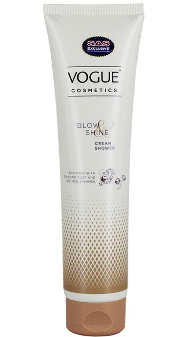 Shower cream "Vogue Cosmetics Glow & Shine" 160мл