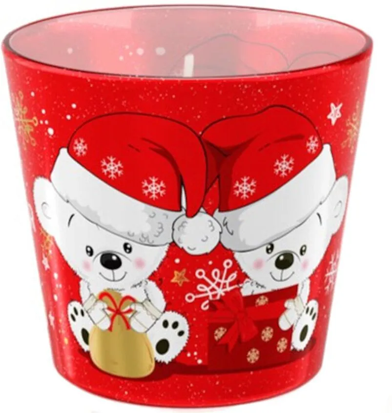 Aromatic candle "Bartek Winter Teddy Bear" 115g
