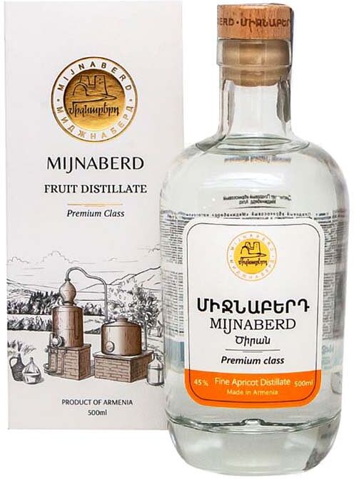 Apricot distillate "Mijnaberd" 0.5l 