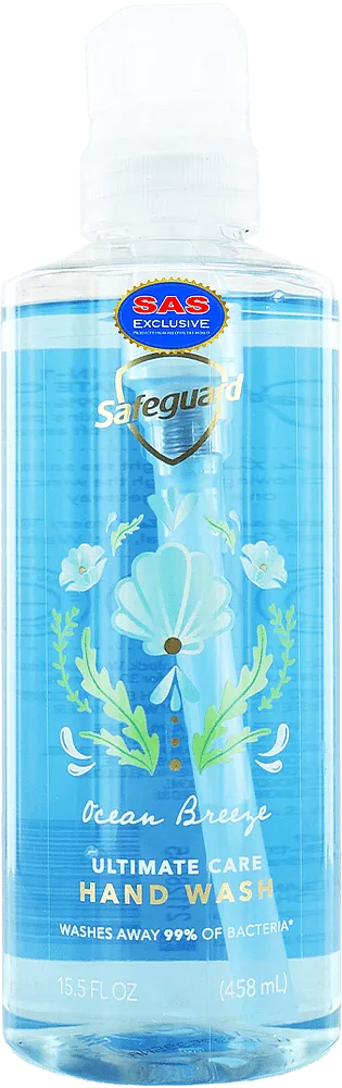 Liquid soap "Safeguard Ocean Breeze" 458ml
