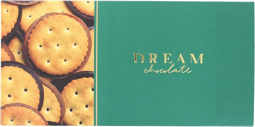 Печенье с горьким шоколадом "Dream" 200г
