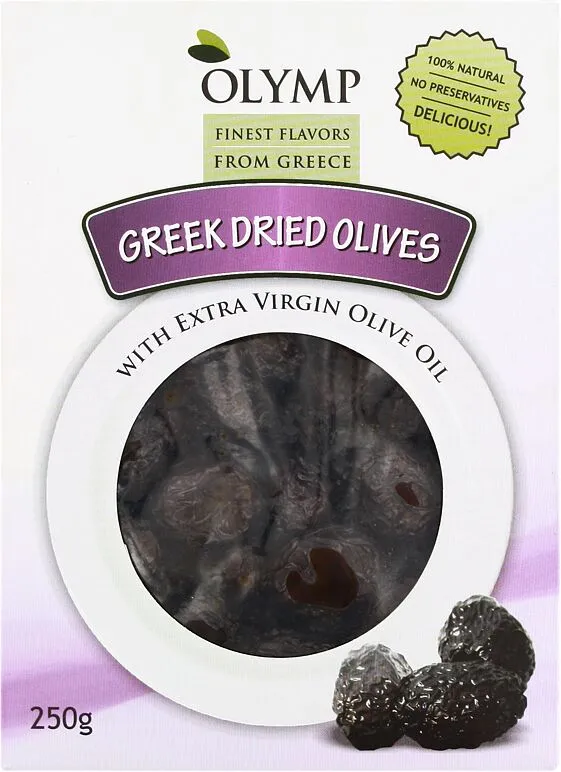 Dried olives "Olymp" 250g 