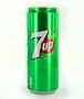 Освежающий газированный напиток "7up" 0.33л Лимон и лайм