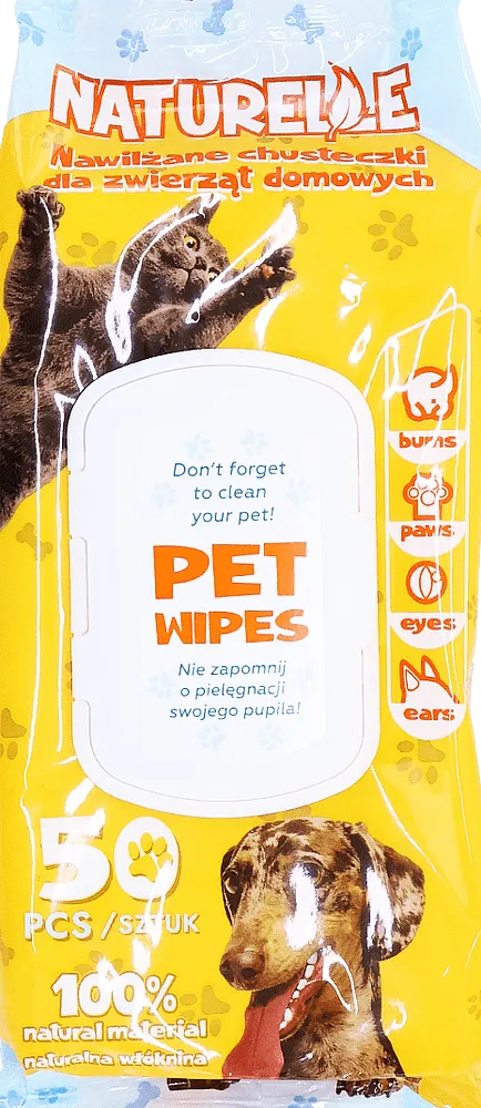 Pet wet wipes "Naturelle Pet" 50 pcs

